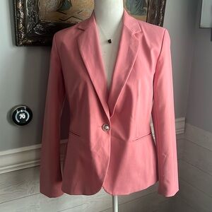 Zara Basic Pink Blazer USA 8